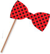red bow tie